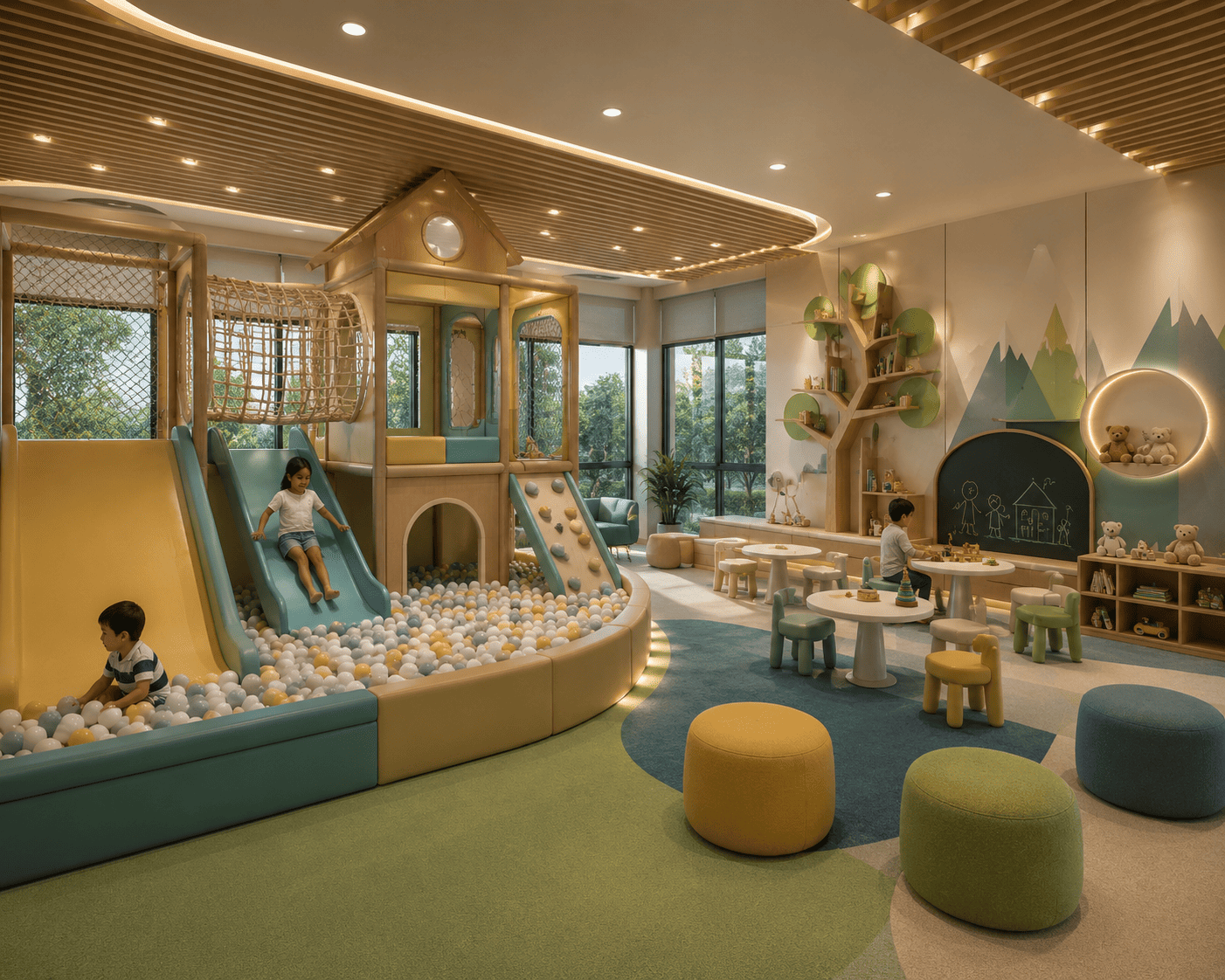 Indoor Kids Play Area